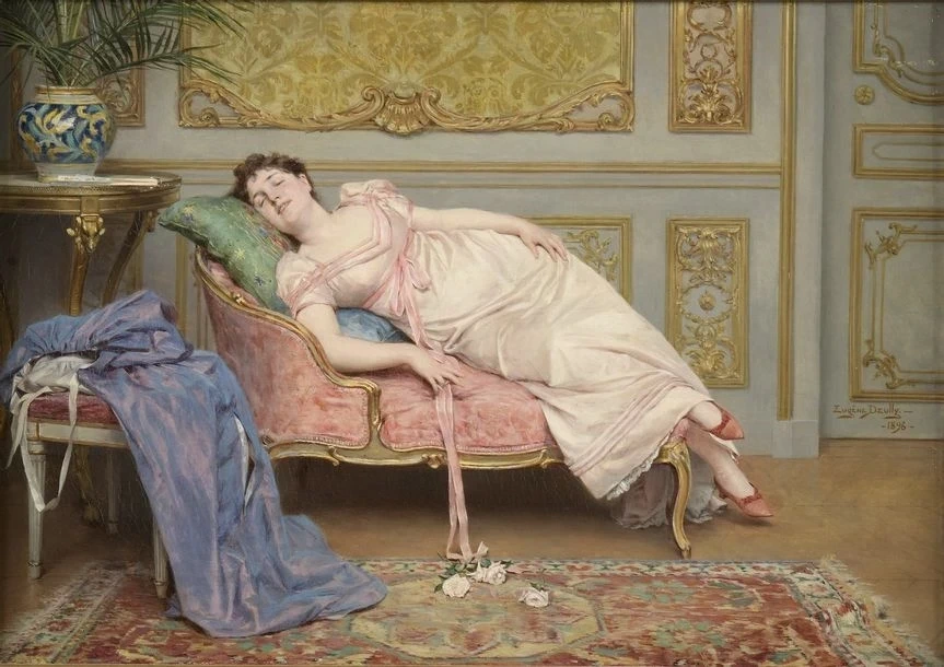 Eugène Auguste François Deully - Dopo il ballo, 1896